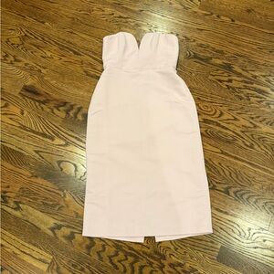 Sachin + Babi Strapless Blush Dress